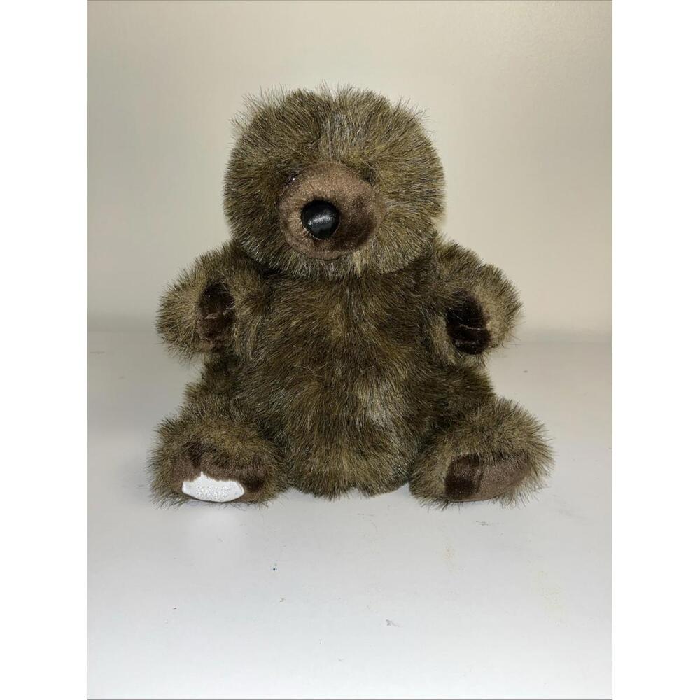 Build-A-Bear Chubby Cubby Plush Bear Brown Stuffed Animal 25th Anniversary 12 in